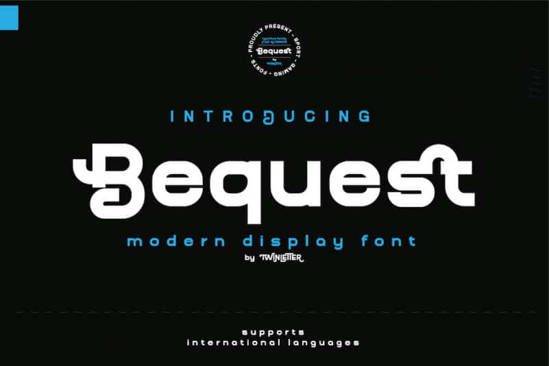 Bequest Sans Serif Font