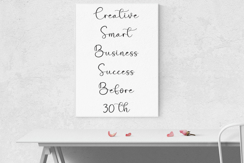 Sweetie Calligraphy Font preview image 3
