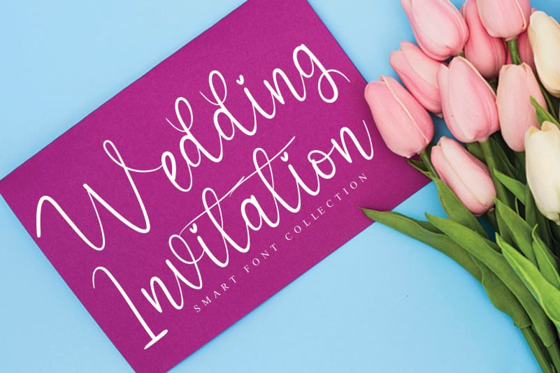 Anilla Script Font preview image 3