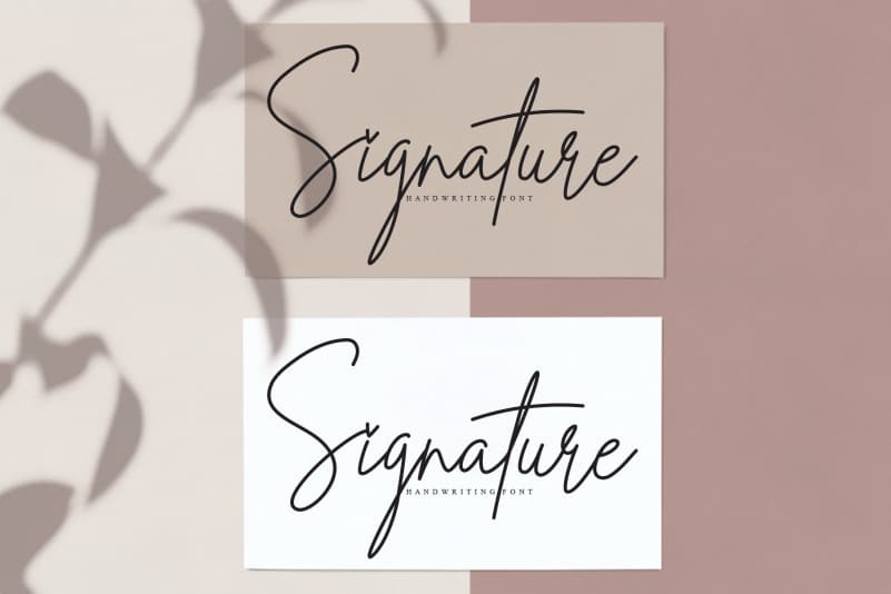 Hallenitta Handwritten Font preview image 3