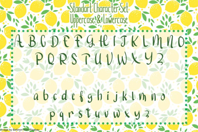 Healthy Drinks Display Font preview image 4