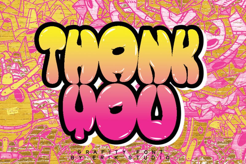 Donut Display Font preview image 4