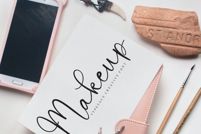 Sweetie Calligraphy Font preview image 4