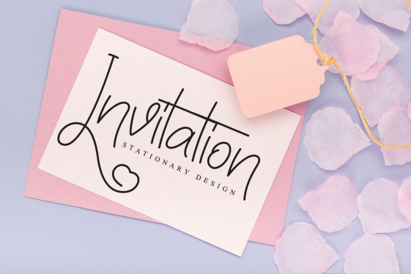 Makagifa Script Font preview image 3