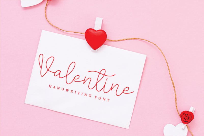 Signature Chocolate Script Font preview image 3