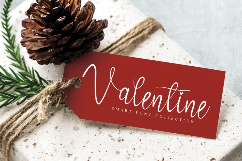 Anilla Script Font preview image 4