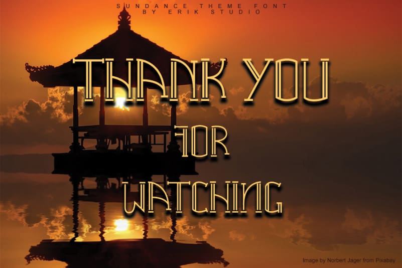 Sundance Display Font preview image 5