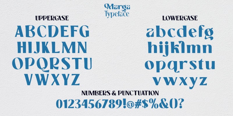 Marga – Groovy Sans Font Family preview image 3