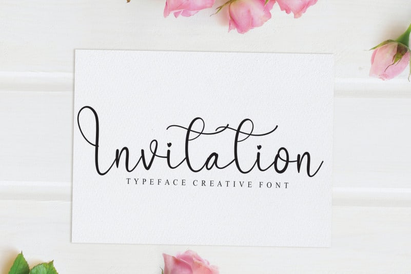 Sweetie Calligraphy Font preview image 5