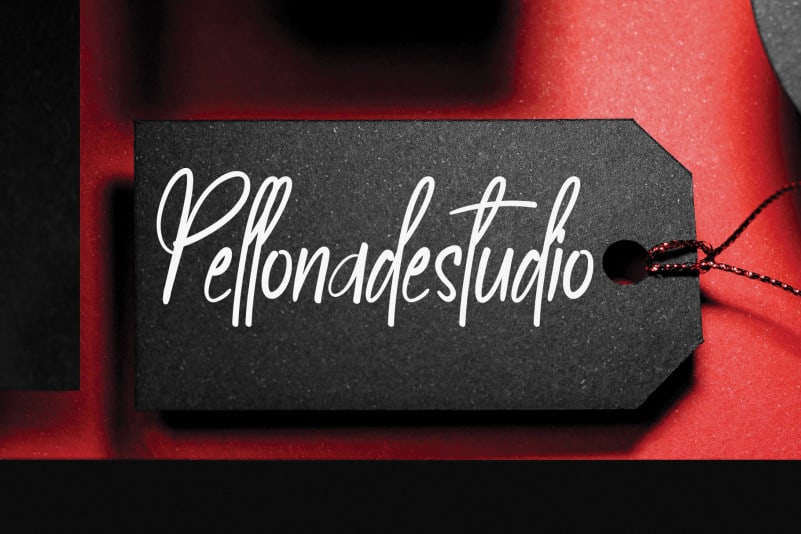 Amelanita Signature Script Font preview image 5