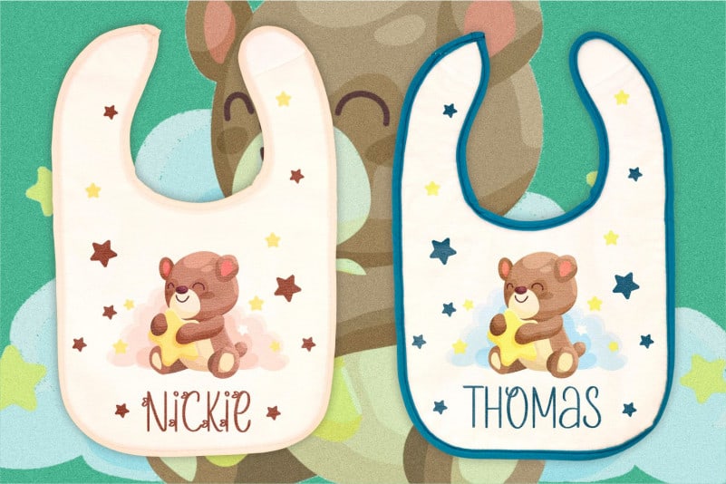 Sunny Bunny Display Font preview image 5