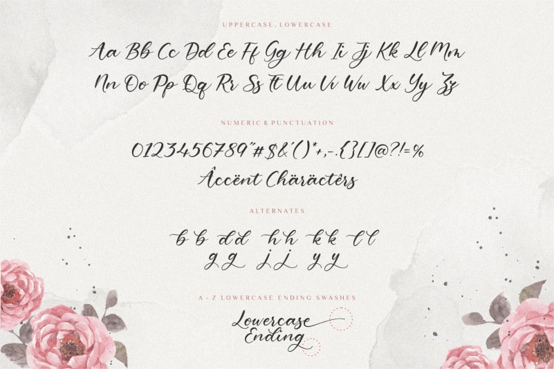 Gelyti Handwritten Font preview image 4