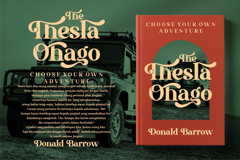 The Thesla Ohago Serif Font preview image 4
