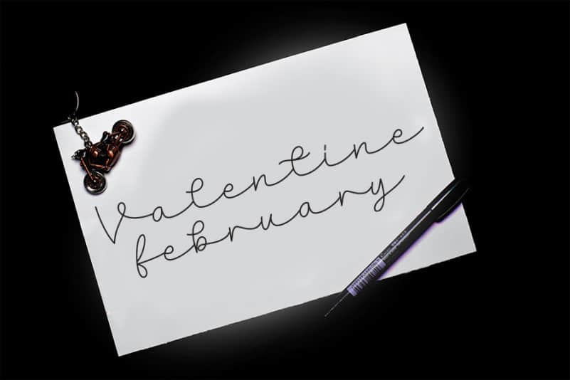 Wedding Script Font preview image 5