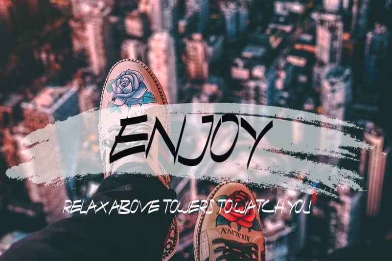 Bilabong Display Font preview image 4