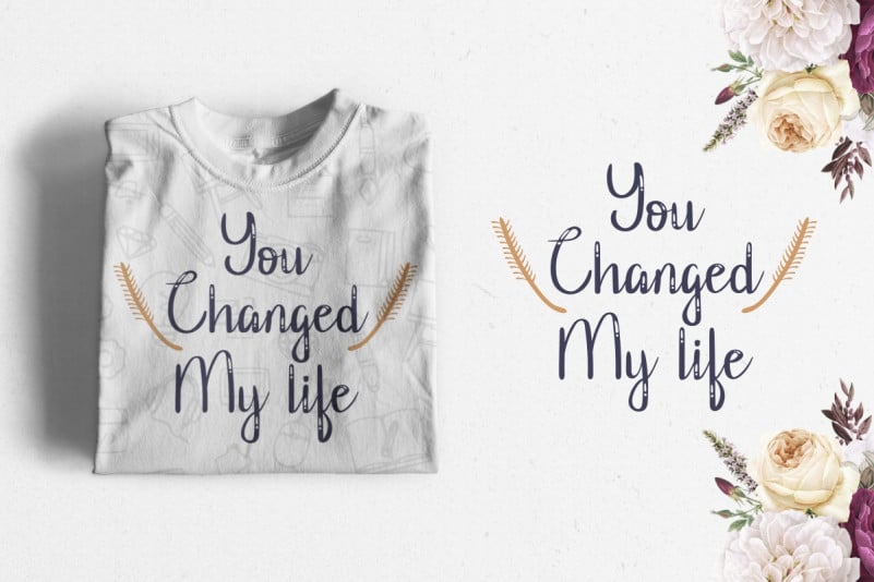 Brookfield Script Font preview image 2