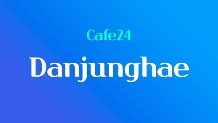 Danjunghae Sans Serif Font