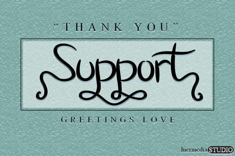 Donate Display Font preview image 5