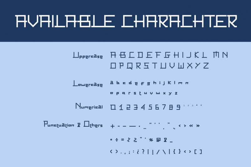 Fahreza Display Font preview image 4