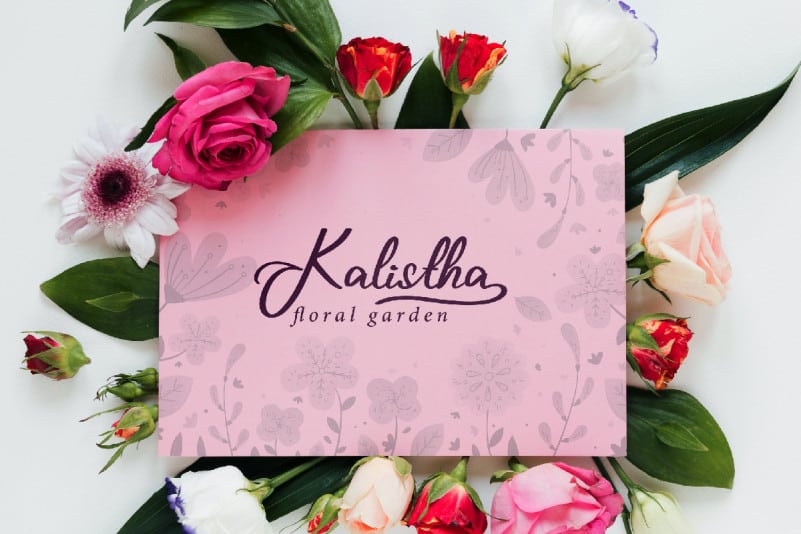 Mading Script Font preview image 2