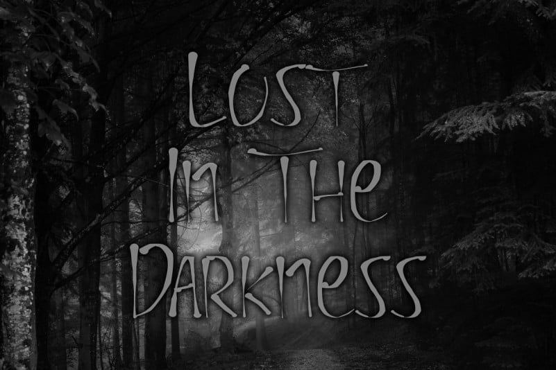 Horror Type Display Font preview image 4