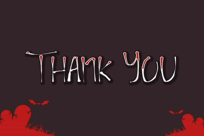 Horror Type Display Font preview image 5