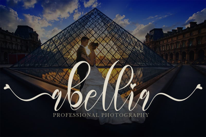 Rillilove Calligraphy Font preview image 2