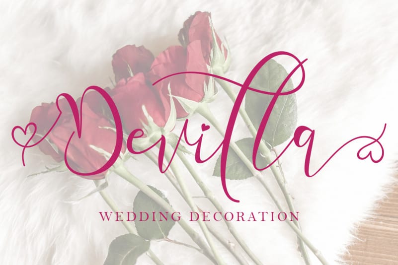 Alletha Calligraphy Font preview image 2