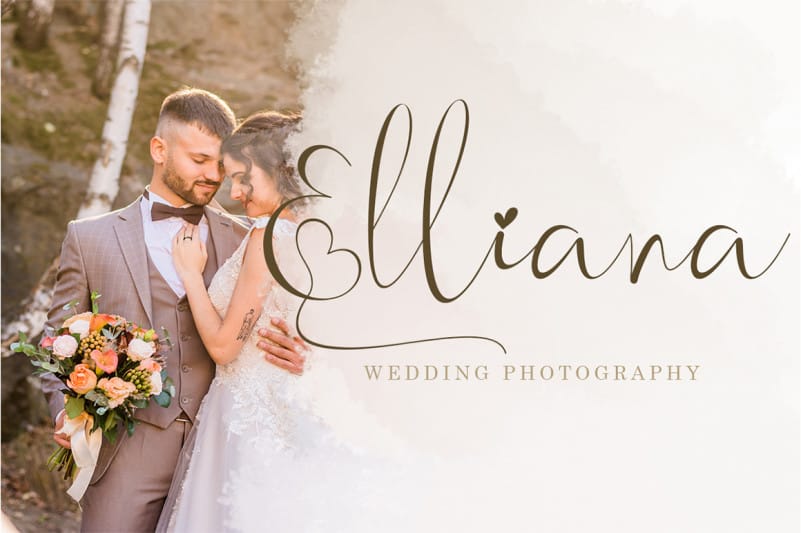 Adellia Calligraphy Font preview image 2