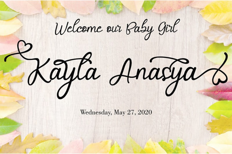 Selvia Cahya Calligraphy Font preview image 3