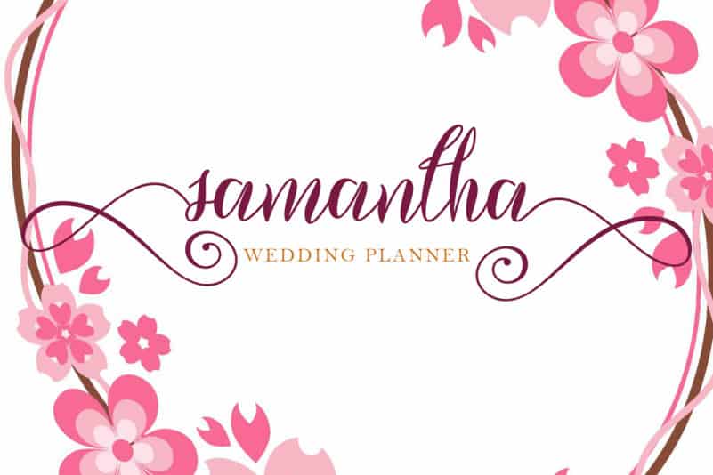Bhaillia Calligraphy Font preview image 4