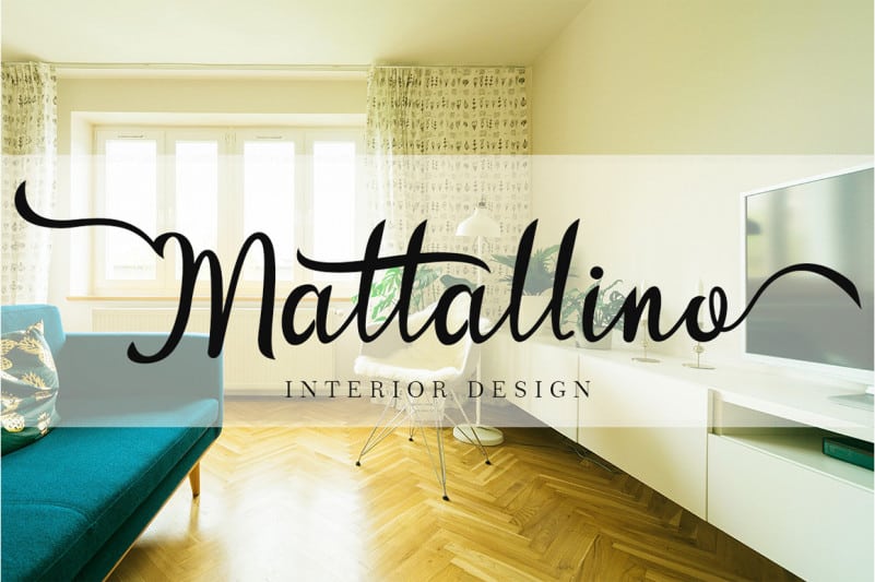Queenatha Calligraphy Font preview image 5