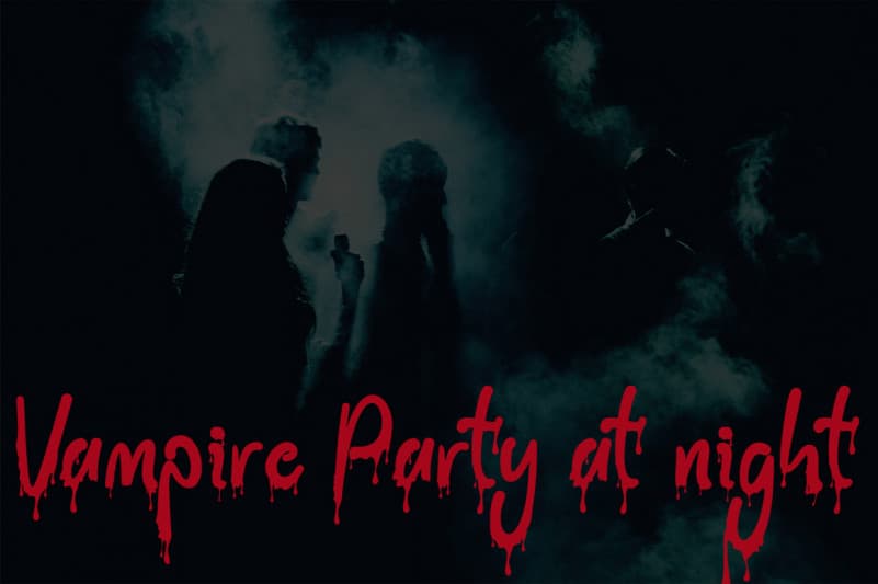 Halloween Party Display Font preview image 5