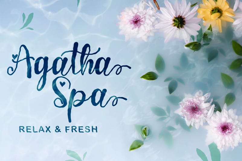 Spring Heart Calligraphy Font preview image 3