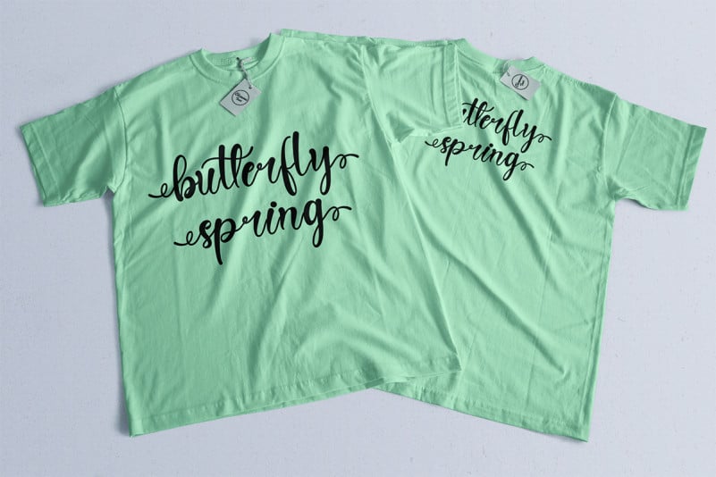 Spring Heart Calligraphy Font preview image 4