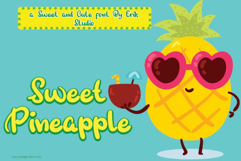 Sweet Pineapple Display Font