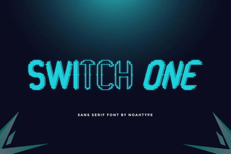 Switch One Display Font