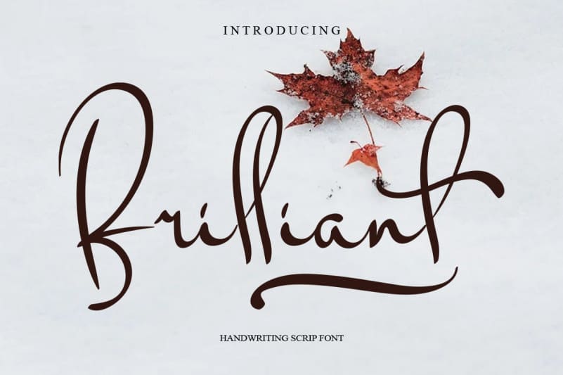Brilliant Script Font