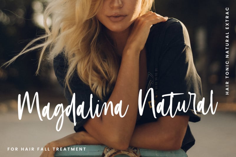 Wednesday Script Font preview image 2