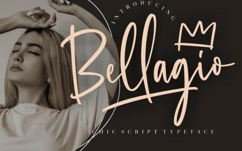 Bellagio Brush Font