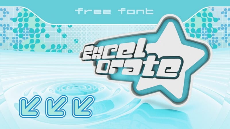 Excelorate Display Font