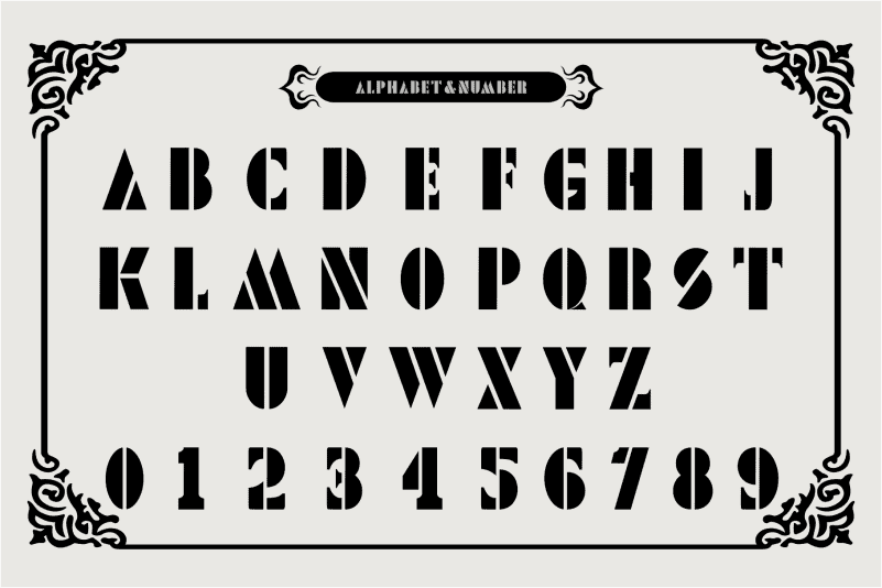 Ngopi Display Font preview image 3