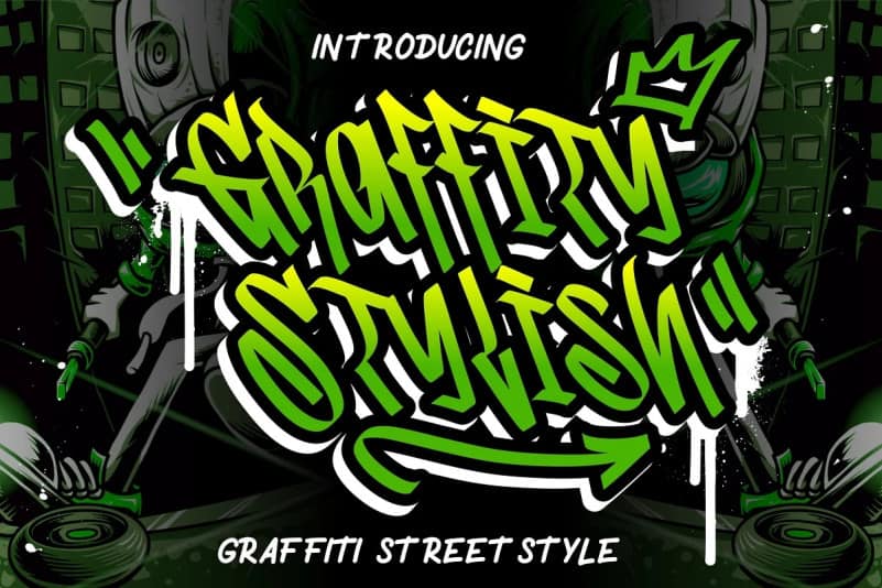 Graffity Stylish Display Font