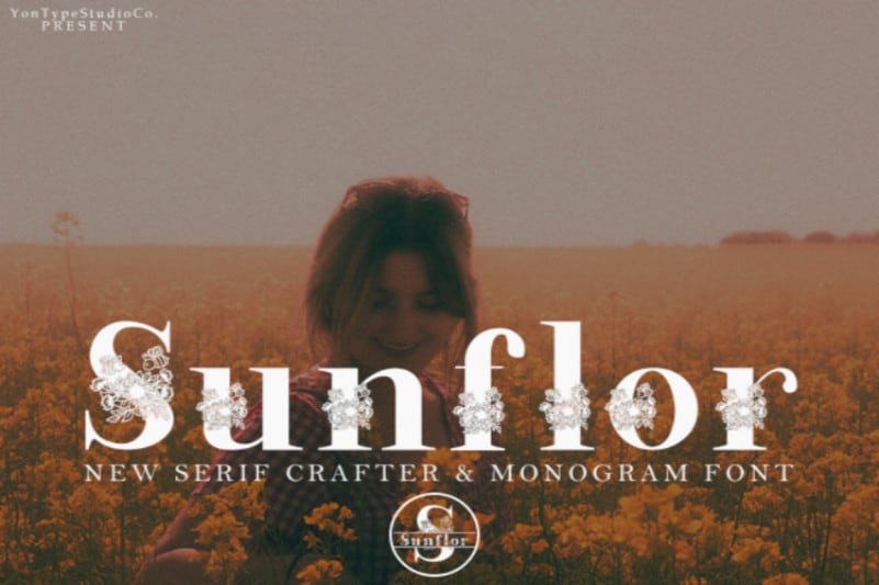 Sunflor Display Font