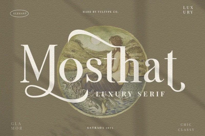 Mosthat Serif Font