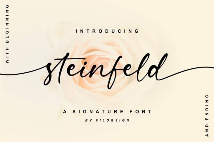 Steinfeld Script Font
