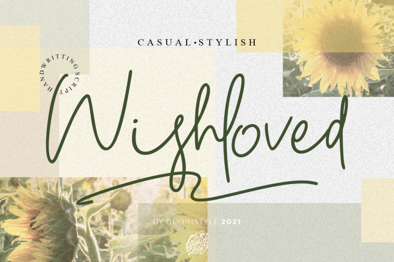 Wishloved Handwritten Font
