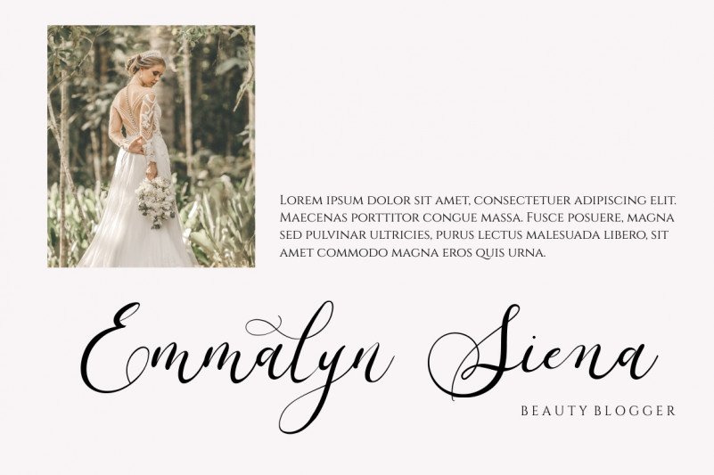 The Romance Font preview image 3