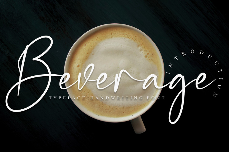 Beverage Script Font