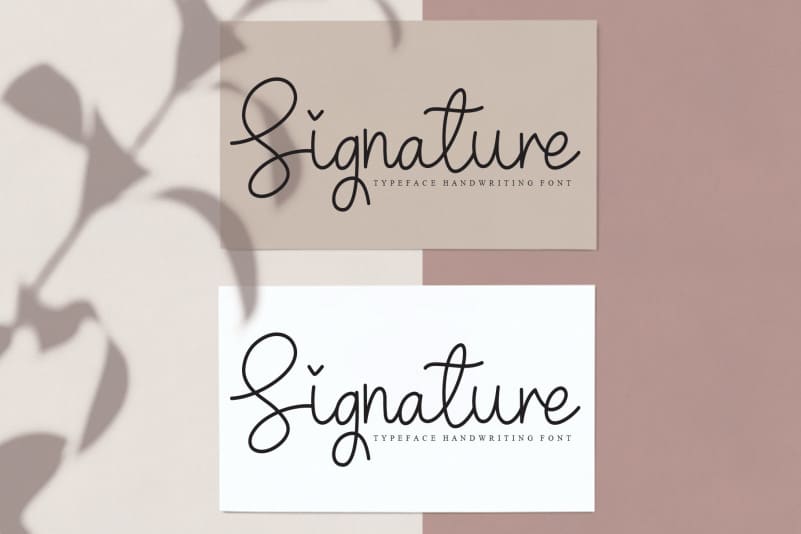 Sweetheart Handwritten Font preview image 2